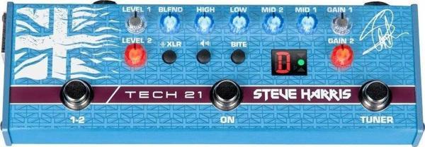 Tech 21 SH1 Steve Harris Sansamp Bas Gitar Pedalı - Image 1