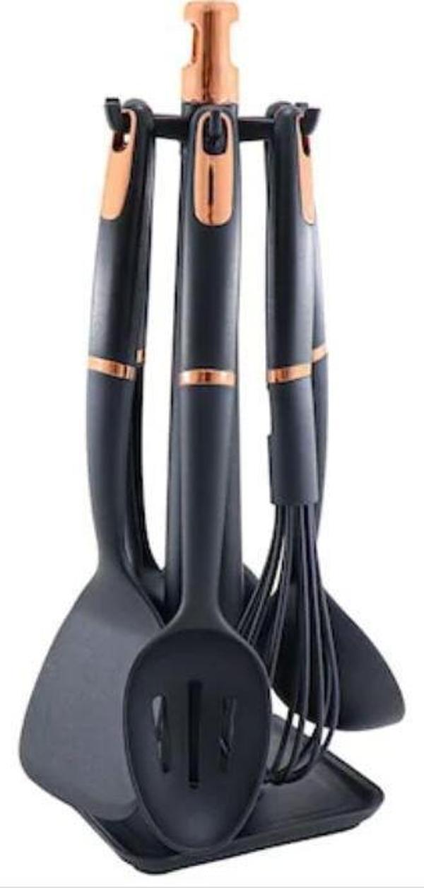 Penguen 6 Parça Standlı Silikon Servis Seti PNG-1821 - Image 1