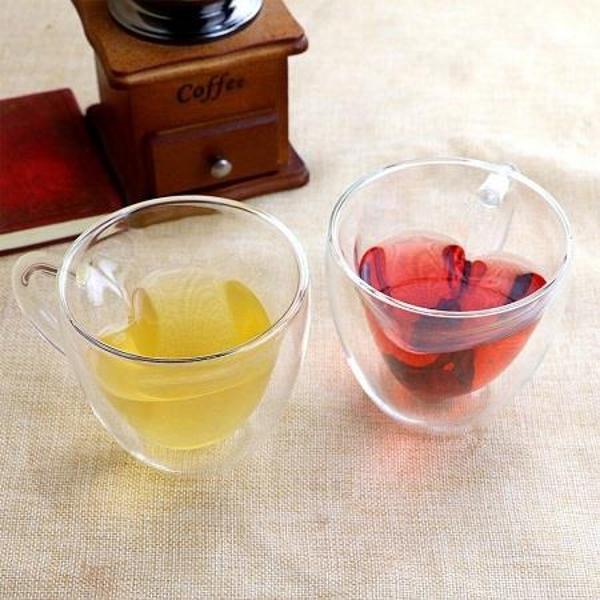 Perotti Double Wall 250 ml Cam Kupa 12466 (2 Adet) - Image 1