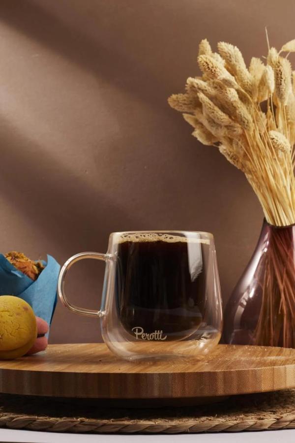 Perotti Double Wall Çift Cidarlı Cam Kupa 280 Ml 15542 - Image 1