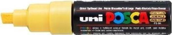 Uni Posca PC-8K Boyama Markörü 8 mm Kesik Uç SAMAN SARISI - Image 1