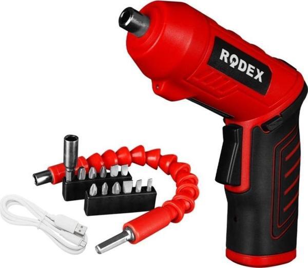 Rodex 13 Parça Akülü Vidalama Şarjlı Tornavida 3.6V-1.5Ah RDX3085 - Image 1