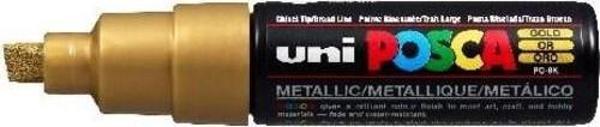 Uni Posca PC-8K Boyama Markörü 8 mm Kesik Uç METALİK ALTIN - Image 1