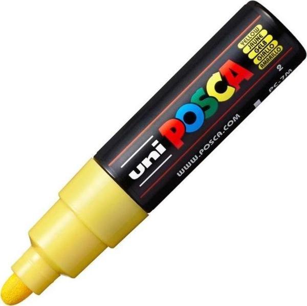 Uni Posca PC-7M Boyama Markörü 4.5-5.5 mm Sarı - Image 1