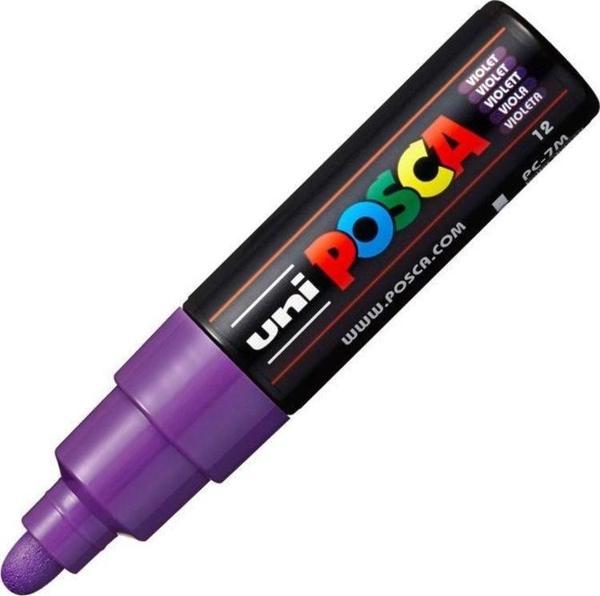 Uni Posca PC-7M Boyama Markörü 4.5-5.5 mm Mor - Image 1