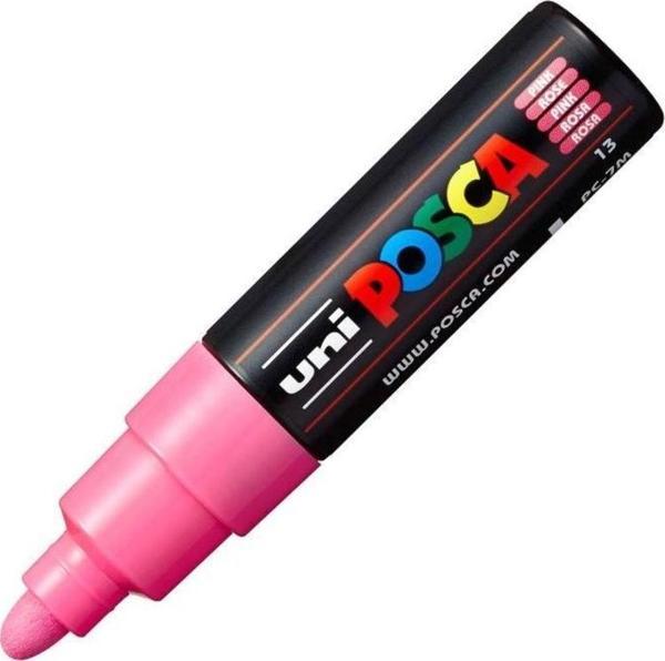 Uni Posca PC-7M Boyama Markörü 4.5-5.5 mm Pembe - Image 1