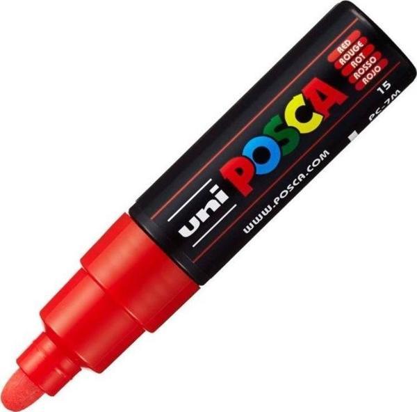 Uni Posca PC-7M Boyama Markörü 4.5-5.5 mm Kırmızı - Image 1