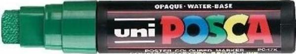 Uni Posca PC-17K Boyama Markörü 15 mm Kesik Uç YEŞİL - Image 1