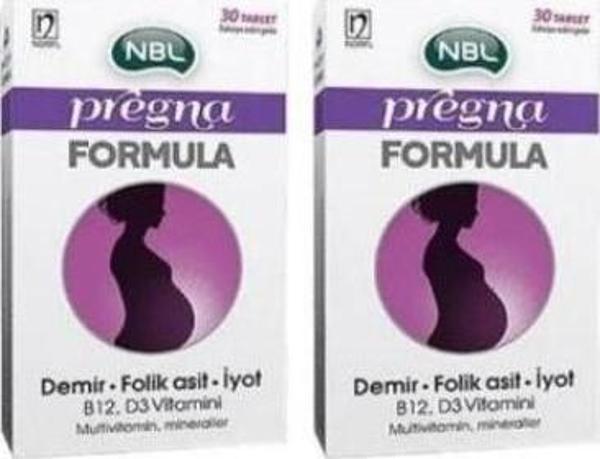 Nbl Pregna Formula 30 Tablet 2 Adet - Image 1