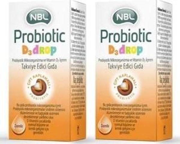 Nbl Probiotic D3 Drop 7,5 ml 2 Adet - Image 1