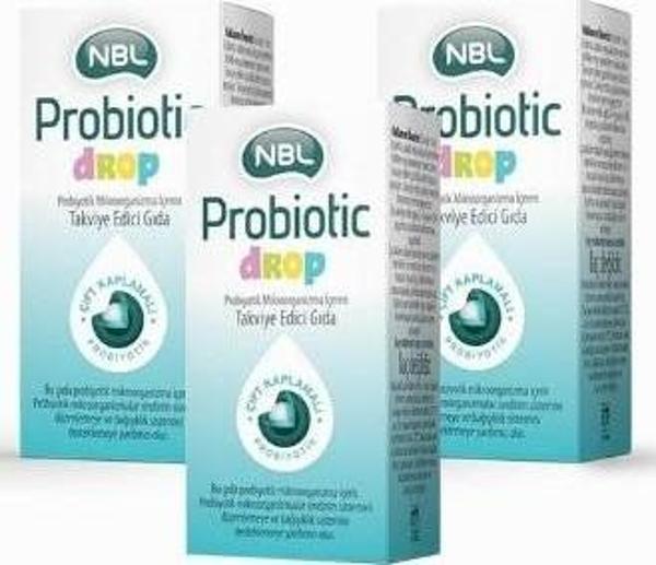 NBL Probiotic Drop 7,5 Ml 3 Adet - Image 1