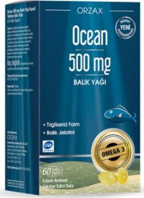 Ocean 500 Mg 60 Kapsül - Image 1