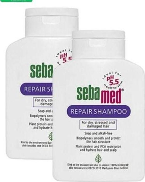 Sebamed Yıpranma Karşıtı Şampuan 400 ml 2 Adet - Image 1