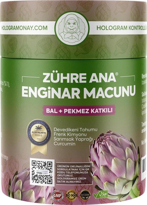 Zühre Ana Enginar Macunu Bal ve Pekmez Katkılı Macun 240 Gr - Image 1