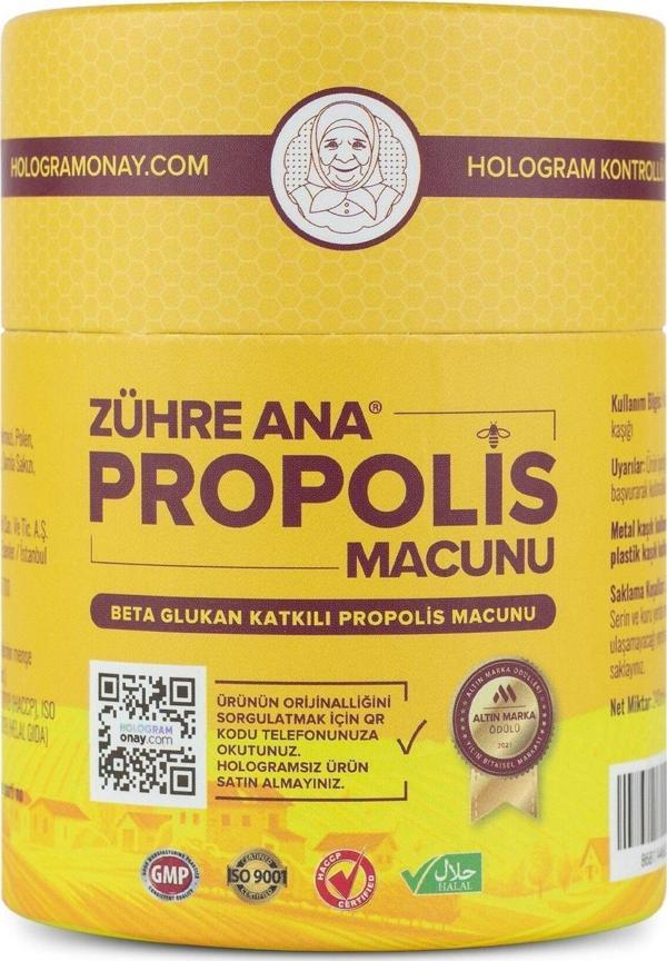 Zühre Ana Propolis Macunu - Beta Glukan Ve Ginseng Katkılı Hologramlı Ürün - Image 1