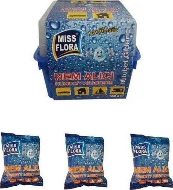 Miss Flora 450 Gram Nem Alıcı +  3 Yedek Tablet - Image 1