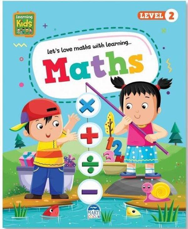Learning Kids - Maths Level 2 - Martı Yayınları Yayınevi - Image 1
