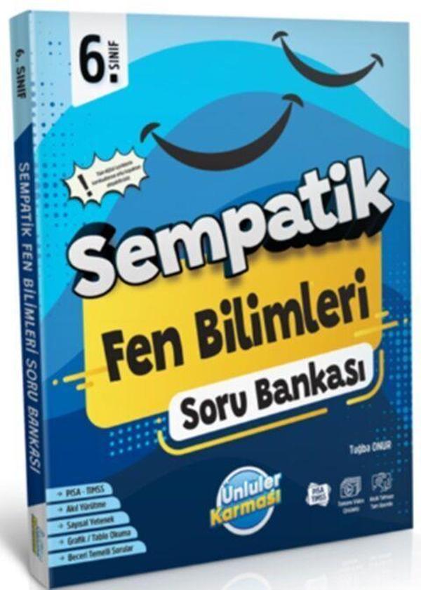 6. Sınıf Fen Bilimleri Sempatik Soru Bankası Ünlüler Karması - Ünlüler Karması - Image 1