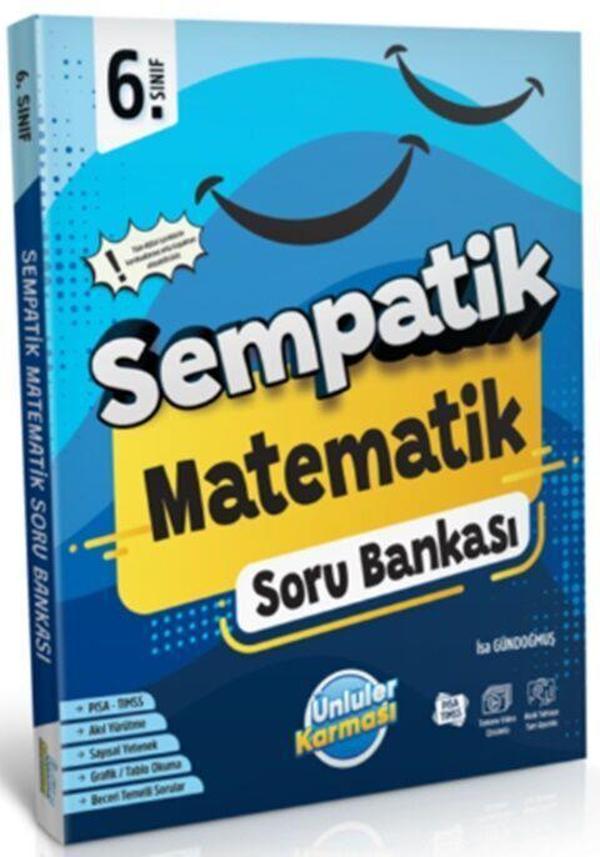 6. Sınıf Matematik Sempatik Soru Bankası Ünlüler Karması - Ünlüler Karması - Image 1