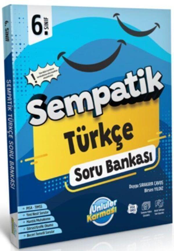 6. Sınıf Türkçe Sempatik Soru Bankası Ünlüler Karması - Ünlüler Karması - Image 1