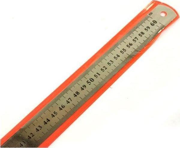 Lutart Çelik Cetvel 60 Cm La-060 - Image 1