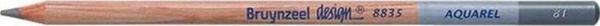 Bruynzeel Design Aquarel Boya Kalemi 81 Mid Brown Grey - Image 1