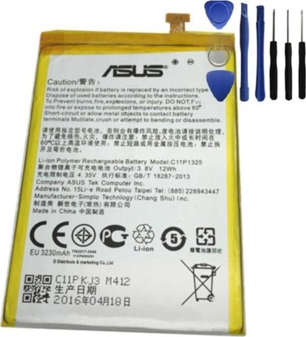 Asus Zenfone 6 Batarya Pil C11P1325 ve Tamir Seti - Image 1