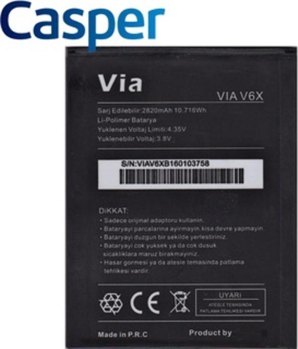 Casper Via V6X Pil Batarya - Image 1