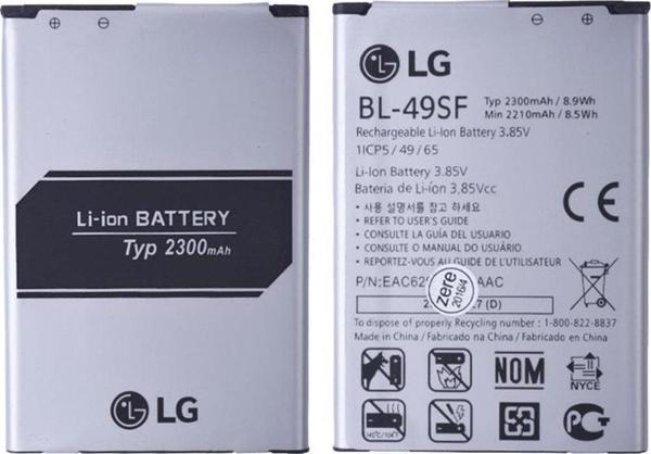 Lg G4 Mini Beat G4C Mini Pil Batarya Bl-49Sf - Image 1