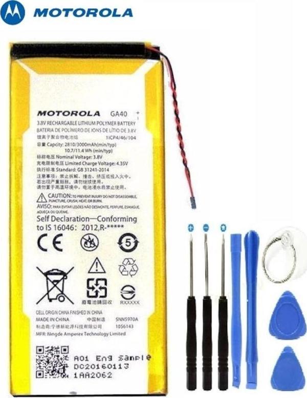 Motorola G4 Xt1625 G4 Plus Xt1622 Pil Batarya Ga40+Tamir Set - Image 1