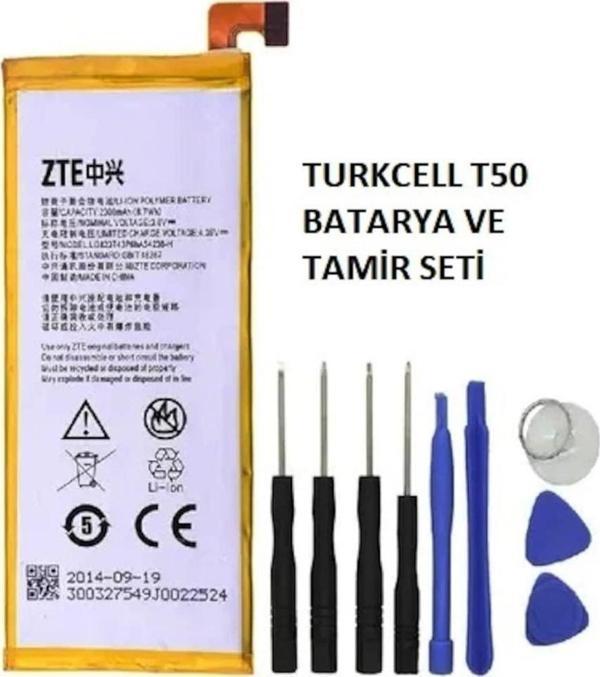 Turkcell T50 Pil Batarya ve Tamir Seti - Image 1