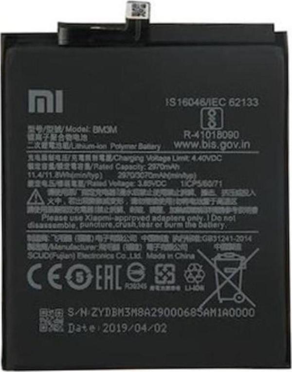 Xiaomi Mi 9 Se Bm3M Batarya - 3070 Mah - Image 1