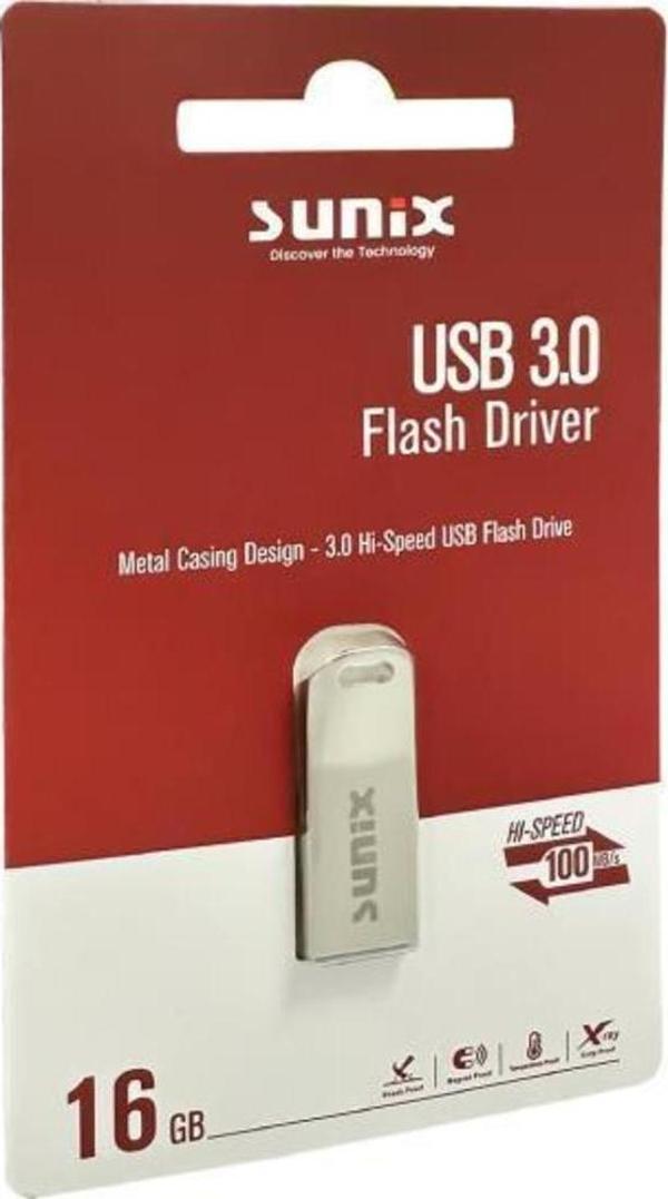 Sunix 16 GB 100 MB/s USB 3.0 Flash Bellek - Image 1