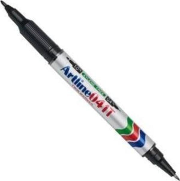 Artline 041T Çift Uçlu Asetat/CD/DVD Kalemi SİYAH - Image 1