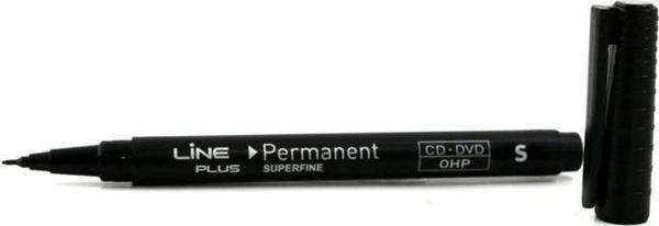 Lineplus Permanent OHP Marker Siyah S Uç Asetat Kalemi - Image 1