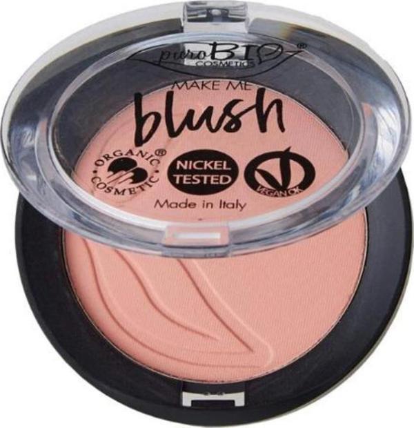 PuroBio Blush Make Me Blush Allık 5.2 gr - 04 Matte Brick - Image 1