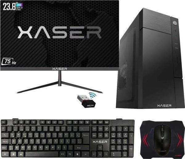 Xaser Xsr400 i5 3470 16GB Ram 256GB SSD 23.8" Monitör Masaüstü Ofis Bilgisayarı - Image 1