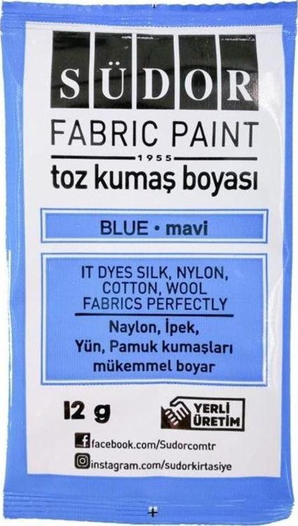 Südor Toz Kumaş Boyası Mavi - Image 1