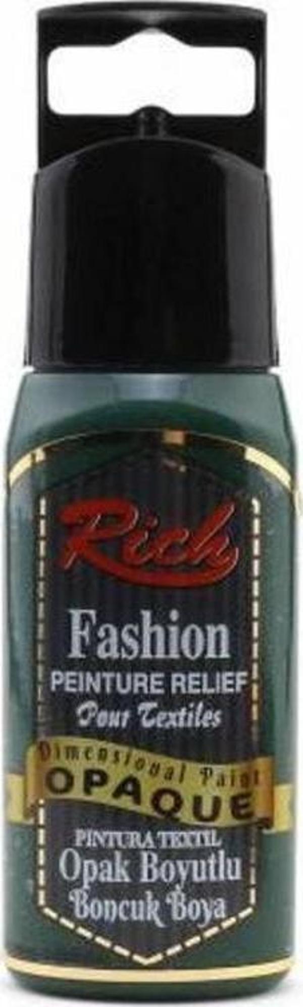 Rich Boyutlu Boncuk Boya 60 ml. 011 OPAK AMAZON YEŞİLİ - Image 1