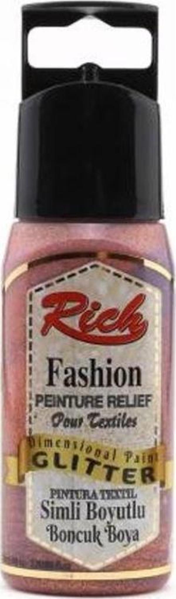 Rich Boyutlu Boncuk Boya 60 ml. 958 SİMLİ BRONZ - Image 1
