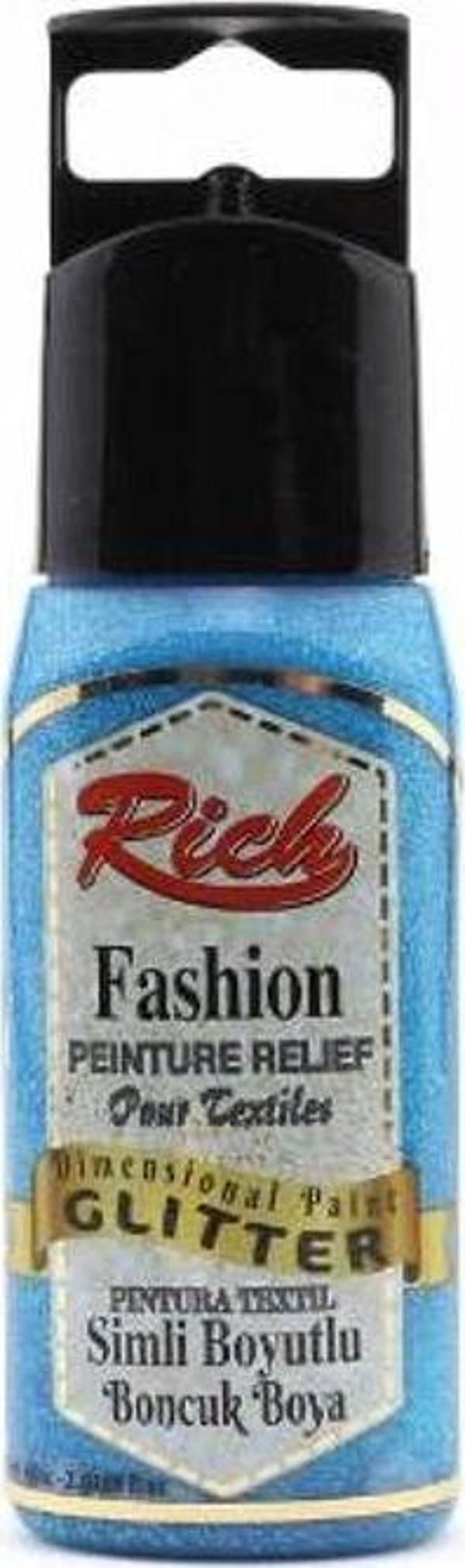 Rich Boyutlu Boncuk Boya 60 ml. 970 SİMLİ TURKUAZ - Image 1