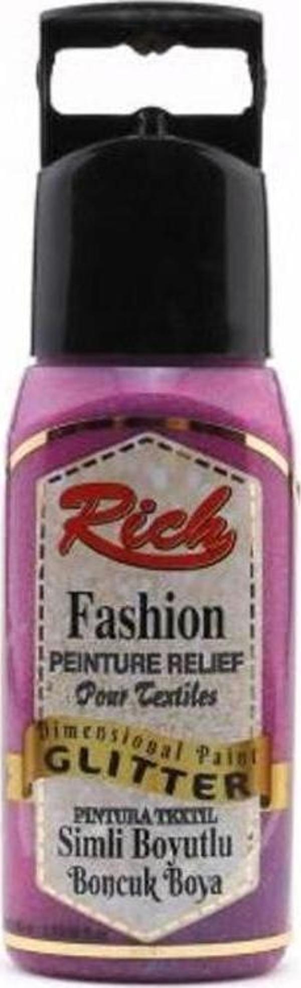 Rich Boyutlu Boncuk Boya 60 ml. 972 SİMLİ FUŞYA - Image 1