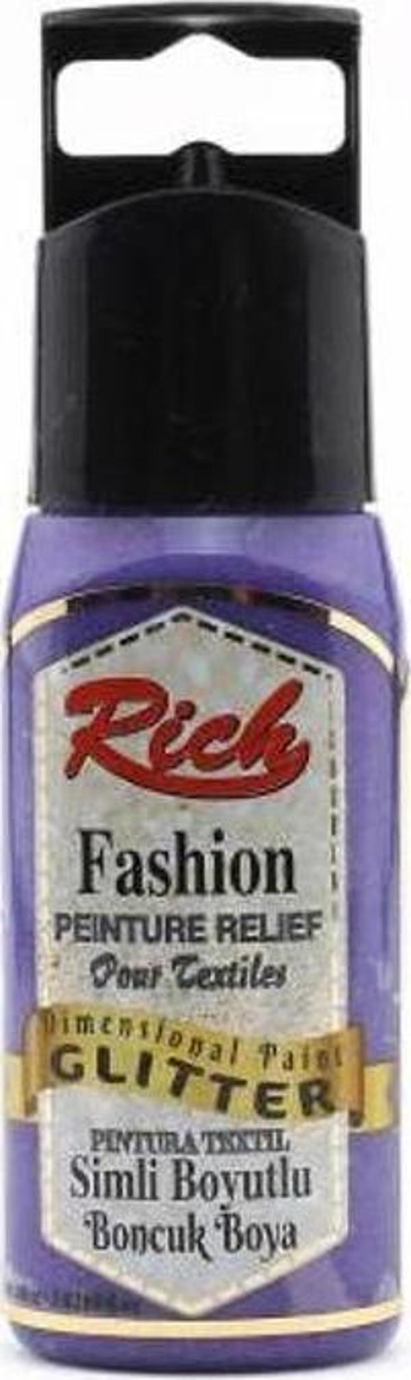 Rich Boyutlu Boncuk Boya 60 ml. 974 SİMLİ MOR - Image 1