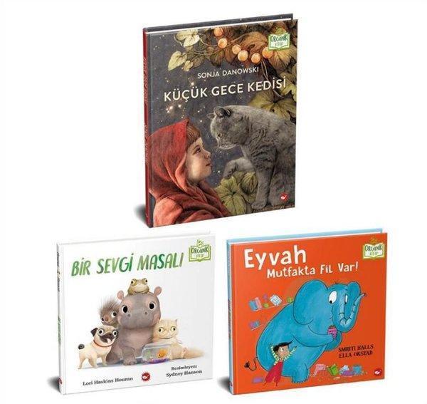 Hayvanları Seviyorum Organik Seti - 3 Kitap Takım - Beyaz Balina Yayınları - Image 1