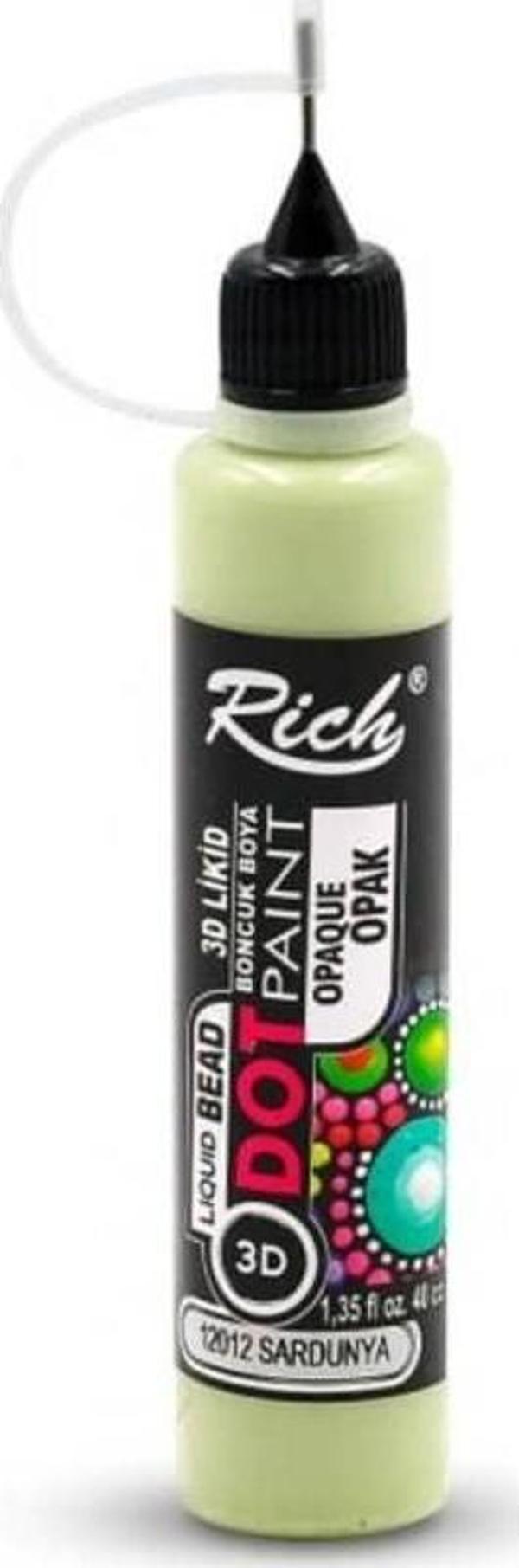 Rich Dot Paint Mandala Boyutlu Boya 40 cc SARDUNYA - Image 1