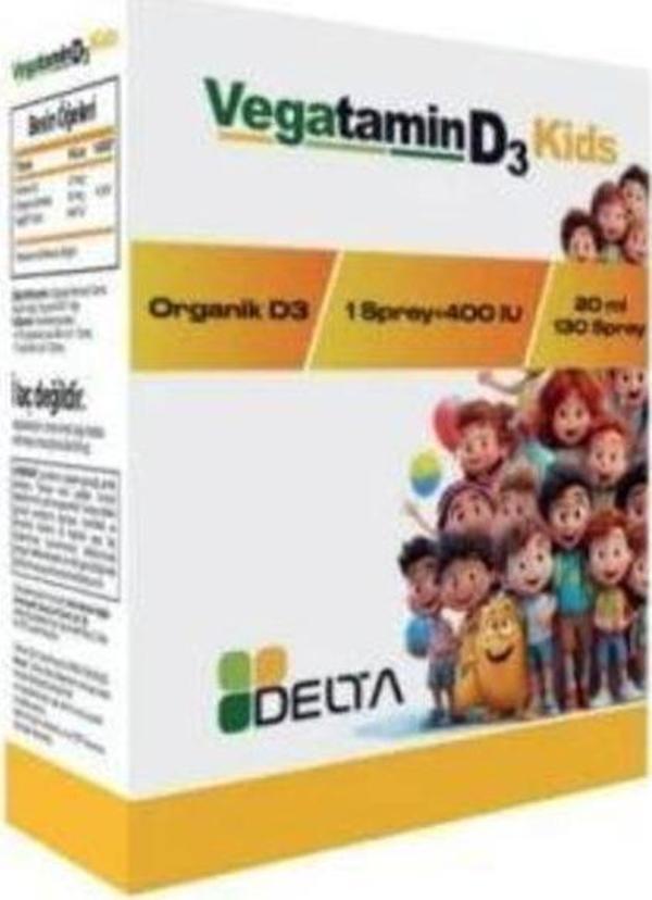 DELTA VEGATAMIN D3 KIDS 400 IU  - Image 1