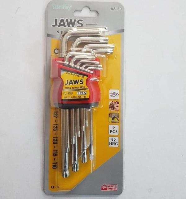 ELTOS JAWS 9 PARÇA UZUN TORX ALYAN SETİ 180 MM - Image 1
