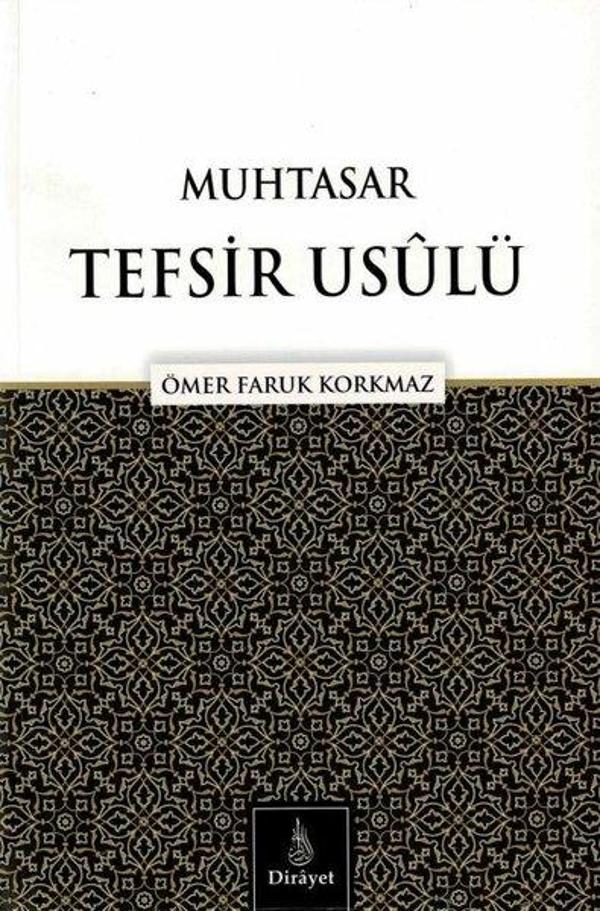 Muhtasar Tefsir Usulü - Dirayet - Image 1