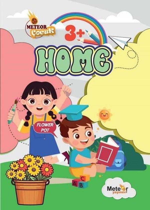 Home Ev Bölümleri Türkçe - İngilizce Boyama Kitabı 3+ Yaş - Meteor Yayınevi - Image 1