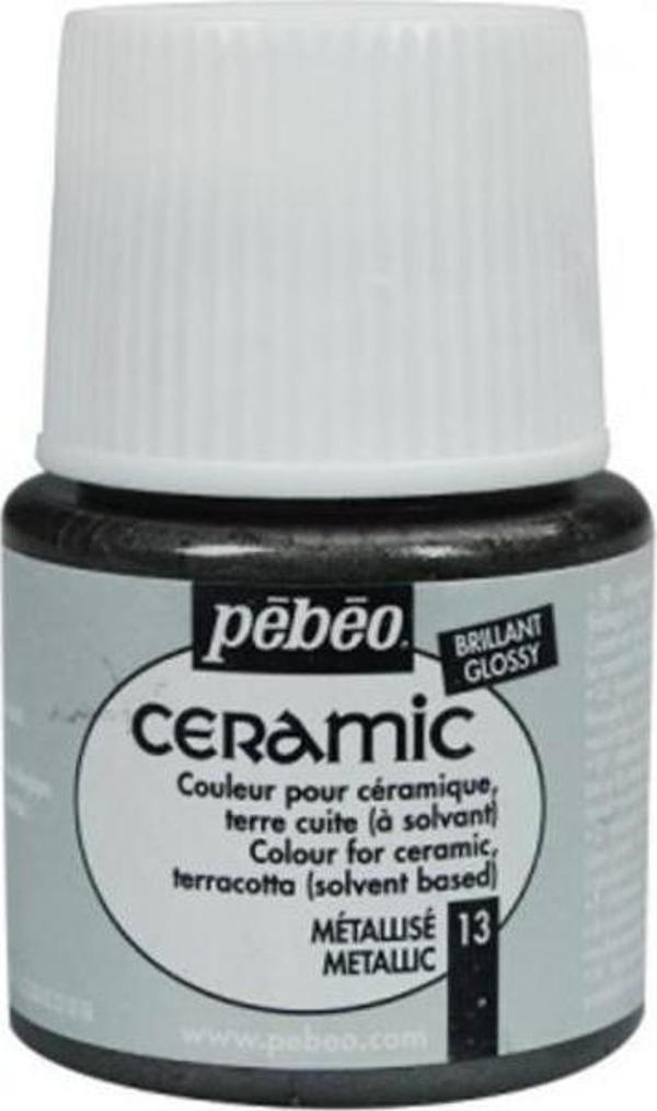 Pebeo Ceramic Seramik Boyası 13 Metallic - Image 1